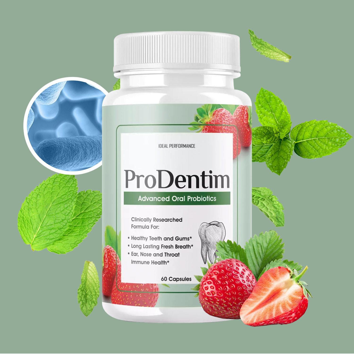 Digestive Enzyme Blend - Probióticos orales avanzados: refresca el aliento,