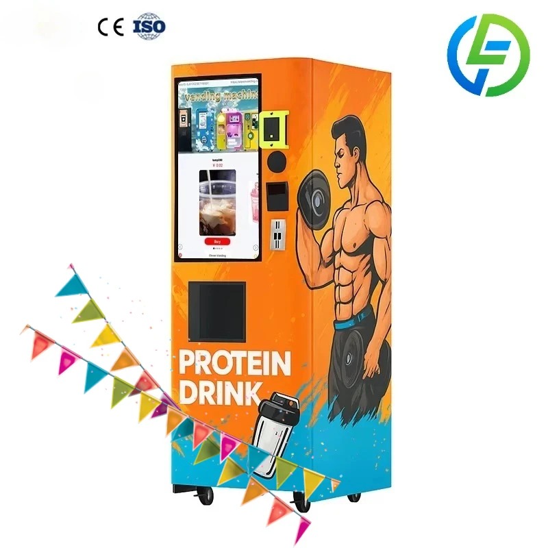 Fitness With Nutrition - Máquina expendedora automática personalizada de proteínas,