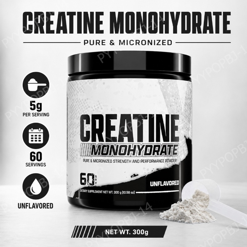 Creatine Monohydrate Powder - Creatina Monohidrato en Polvo, 5g por