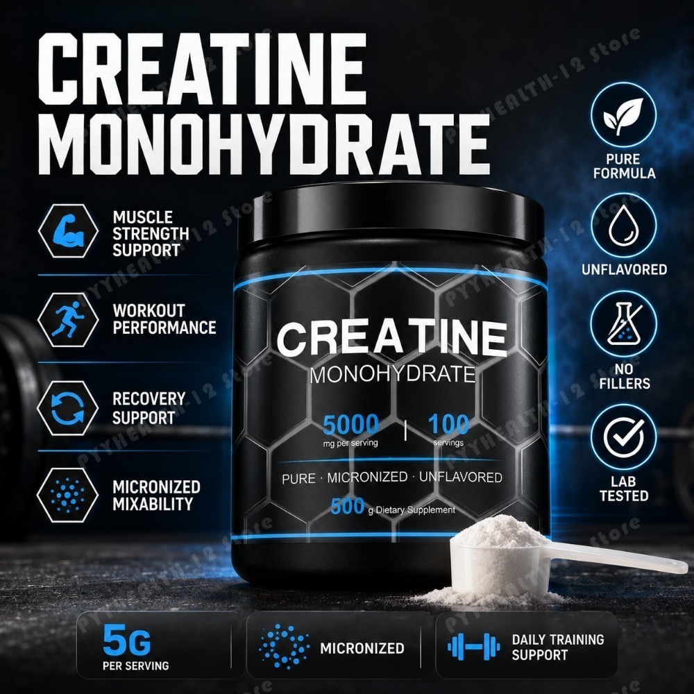 Creatine Monohydrate Powder - NurtureNova Creatina Monohidrato Micronizada en Polvo