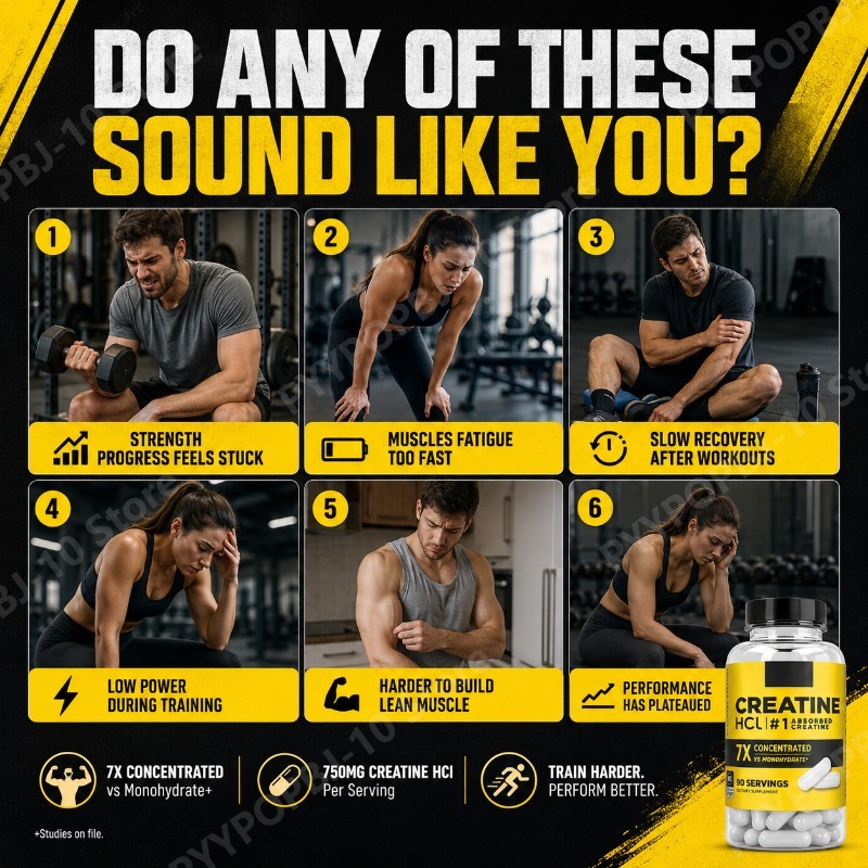 Creatina HCl 750mg 90 Cápsulas - Fitness With Nutrition reseña y precio