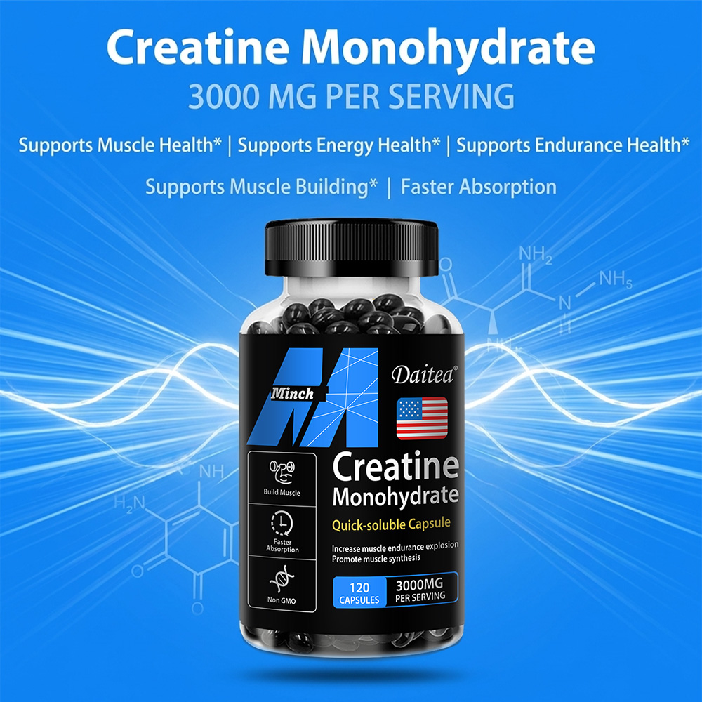 Cápsulas de Monohidrato de Cre - Creatine Monohydrate Powder reseña y precio