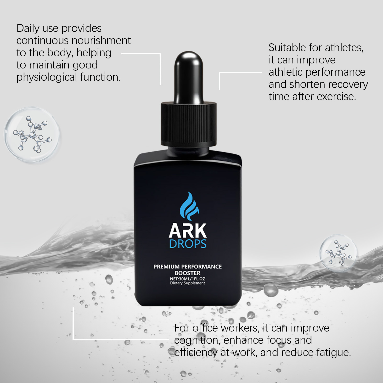 Gotas para el Cuidado Corporal - Fitness With Nutrition reseña y precio