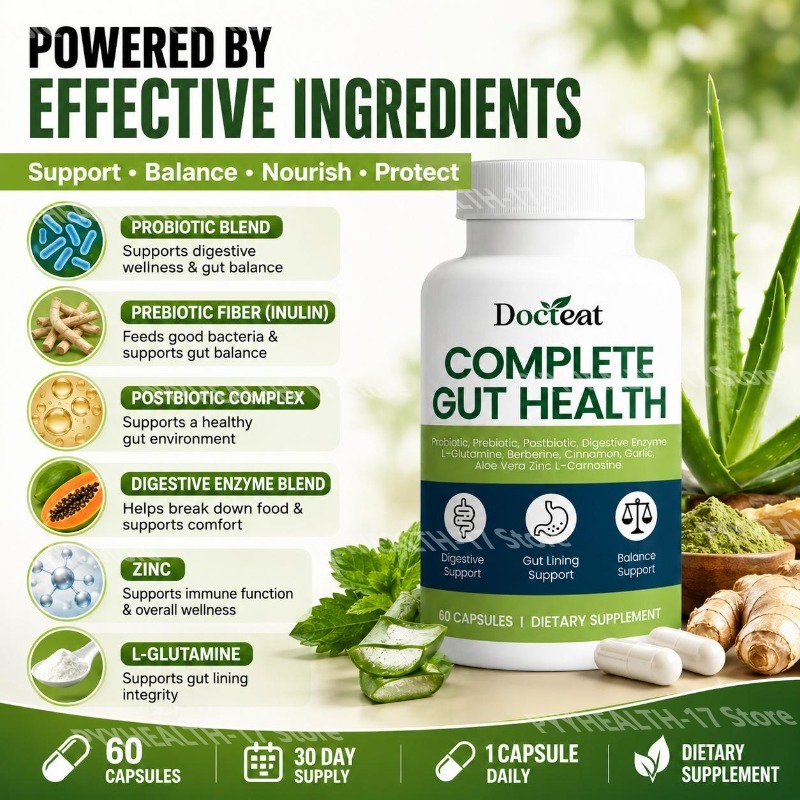 Cápsulas Docteat para la Salud - Digestive Enzyme Blend reseña y precio