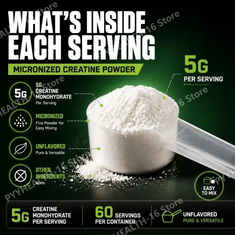 Creatina Monohidrato Microniza - Creatine Monohydrate Powder reseña y precio