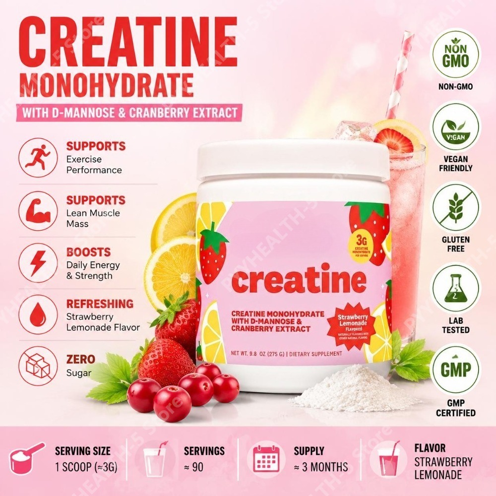 Suplemento de Creatina Monohid - Creatine Monohydrate Powder reseña y precio