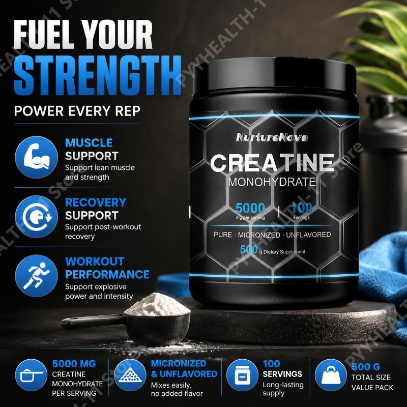 Creatina Monohidrato en Polvo  - Creatine Monohydrate Powder reseña y precio