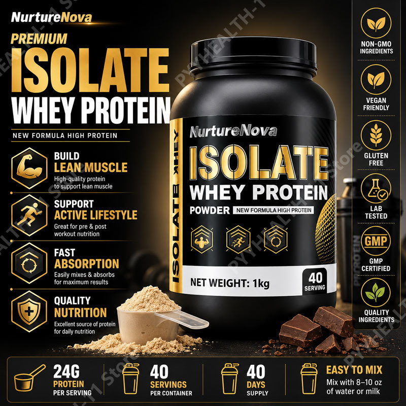 Aislado de Proteína de Suero e - Fitness Nutrition Diet reseña y precio
