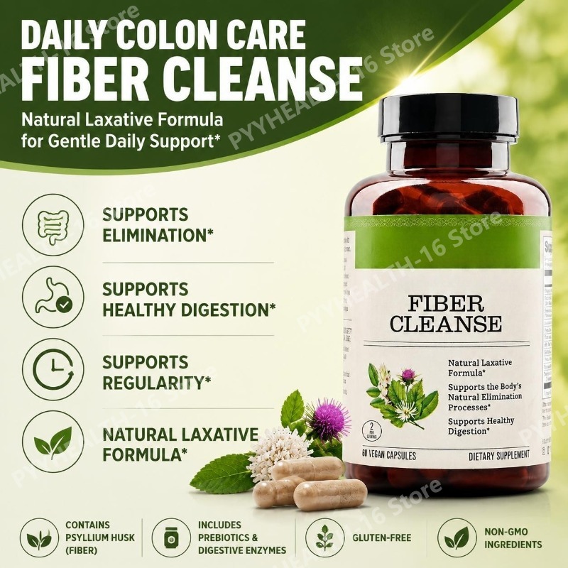 Cápsulas de Psyllium Husk Fibe - Digestive Enzyme Blend reseña y precio