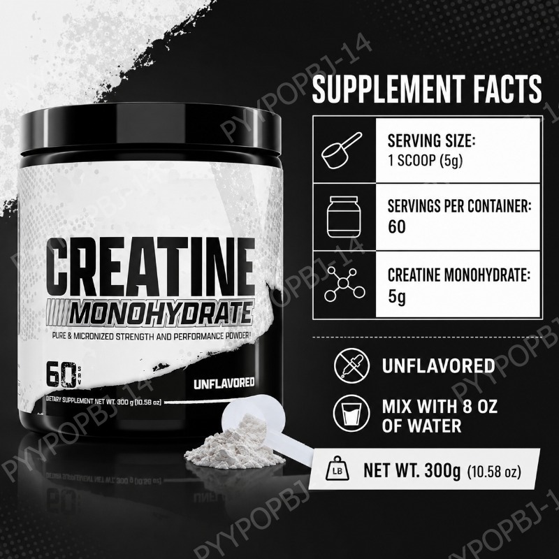 Creatina Monohidrato en Polvo, - Creatine Monohydrate Powder reseña y precio